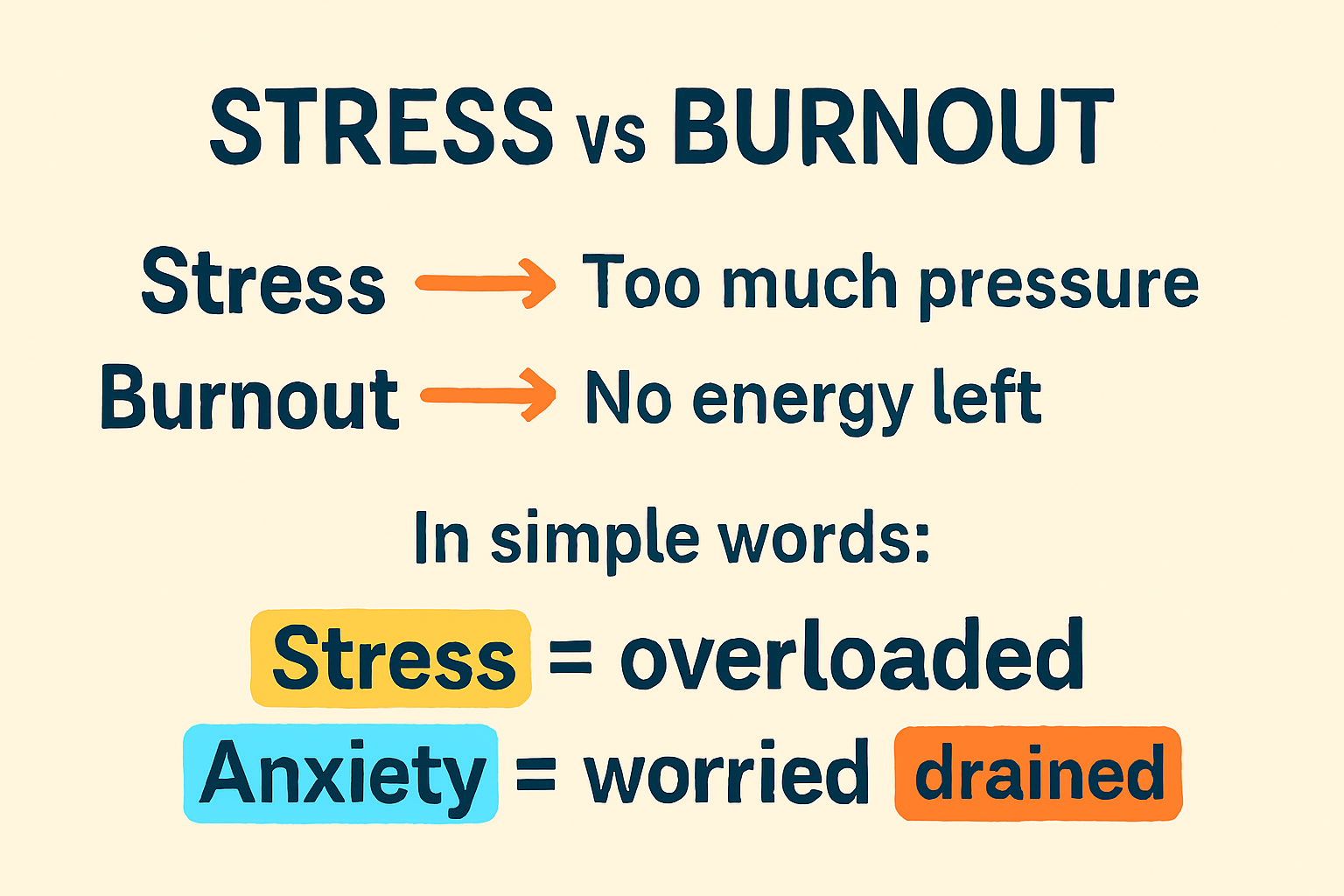 Stressor Burnout